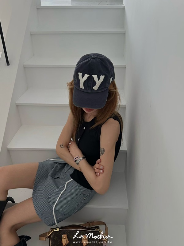 抽繩工作涼感褲裙
